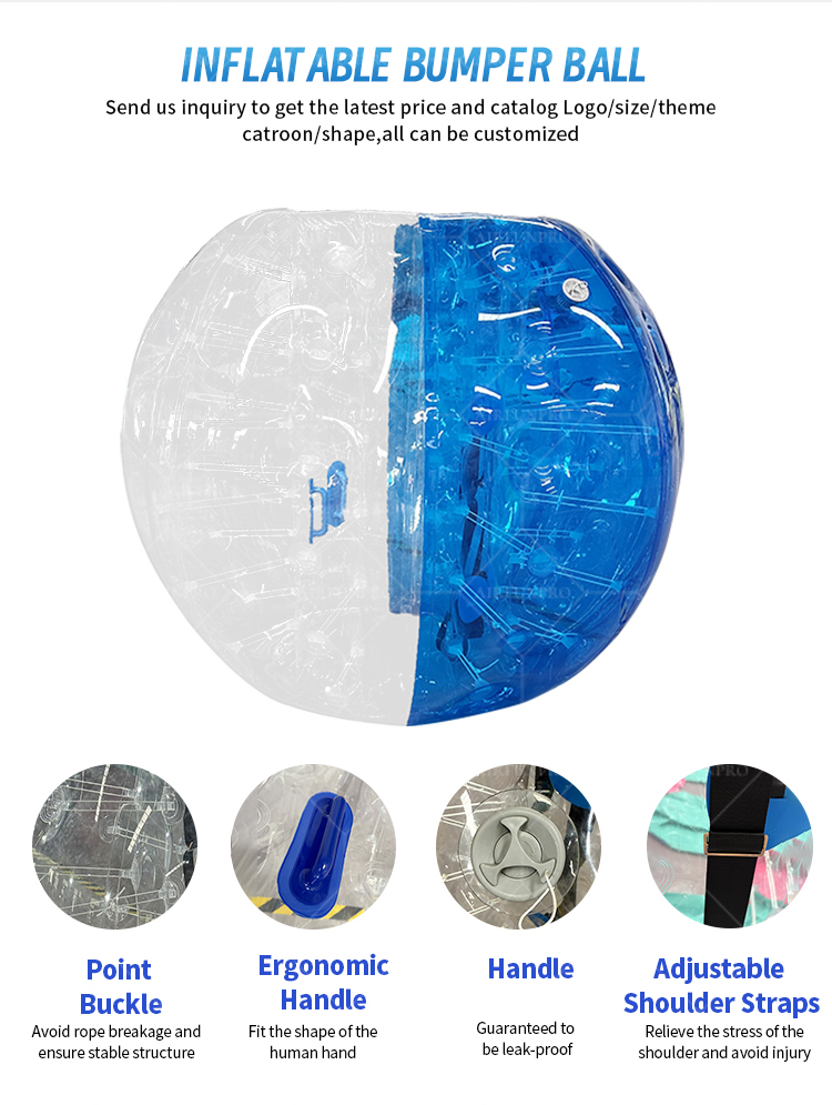 5m Inflatable Zorb Ball - High Quality Soft Bumper Ball for Bubble Soccer