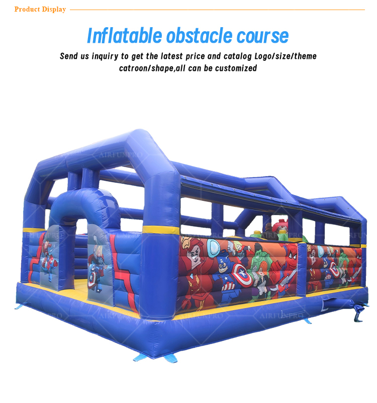 Marvel Super Hero Inflatable Obstacle Course – Epic Event Entertainment