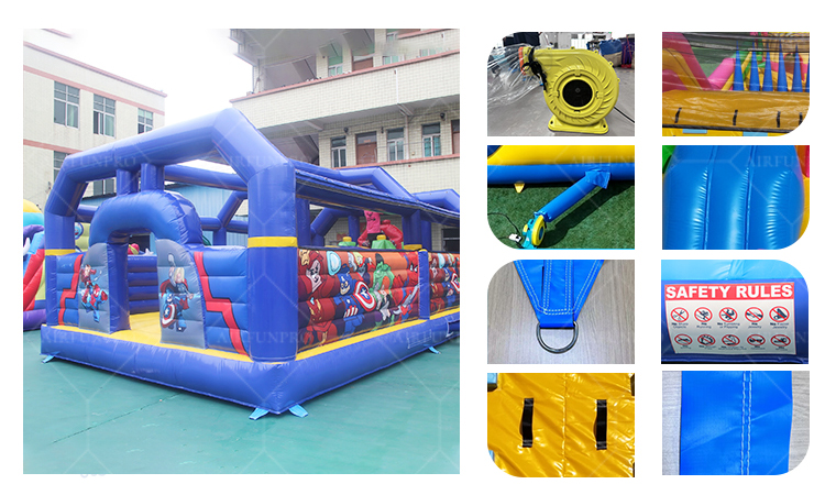 Marvel Super Hero Inflatable Obstacle Course – Epic Event Entertainment