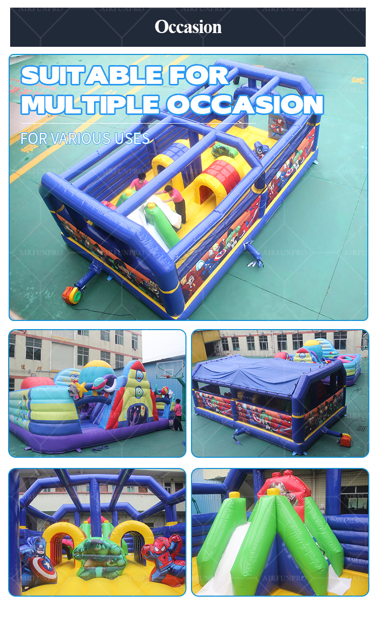 Marvel Super Hero Inflatable Obstacle Course – Epic Event Entertainment