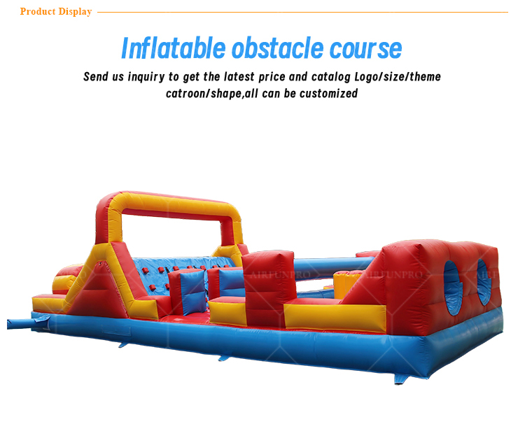 Colorful Inflatable Obstacle Course – Ignite Your Event!