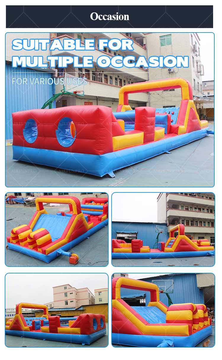 Colorful Inflatable Obstacle Course – Ignite Your Event!