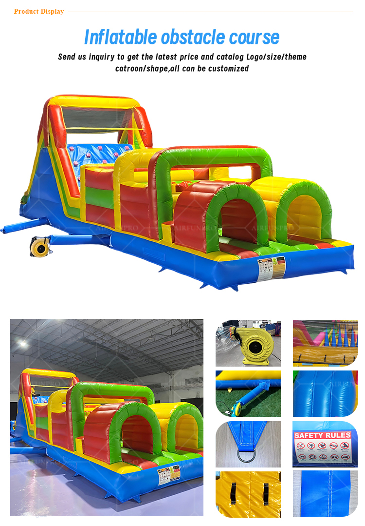 Ultimate Inflatable Obstacle Course for Thrilling Fun