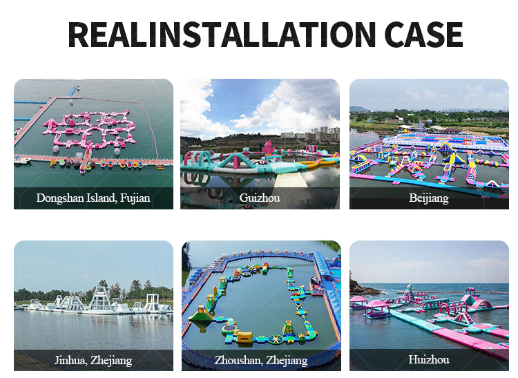 15.3 × 12 Meter Custom Inflatable Water Park Designed for Maximum Return on Investment