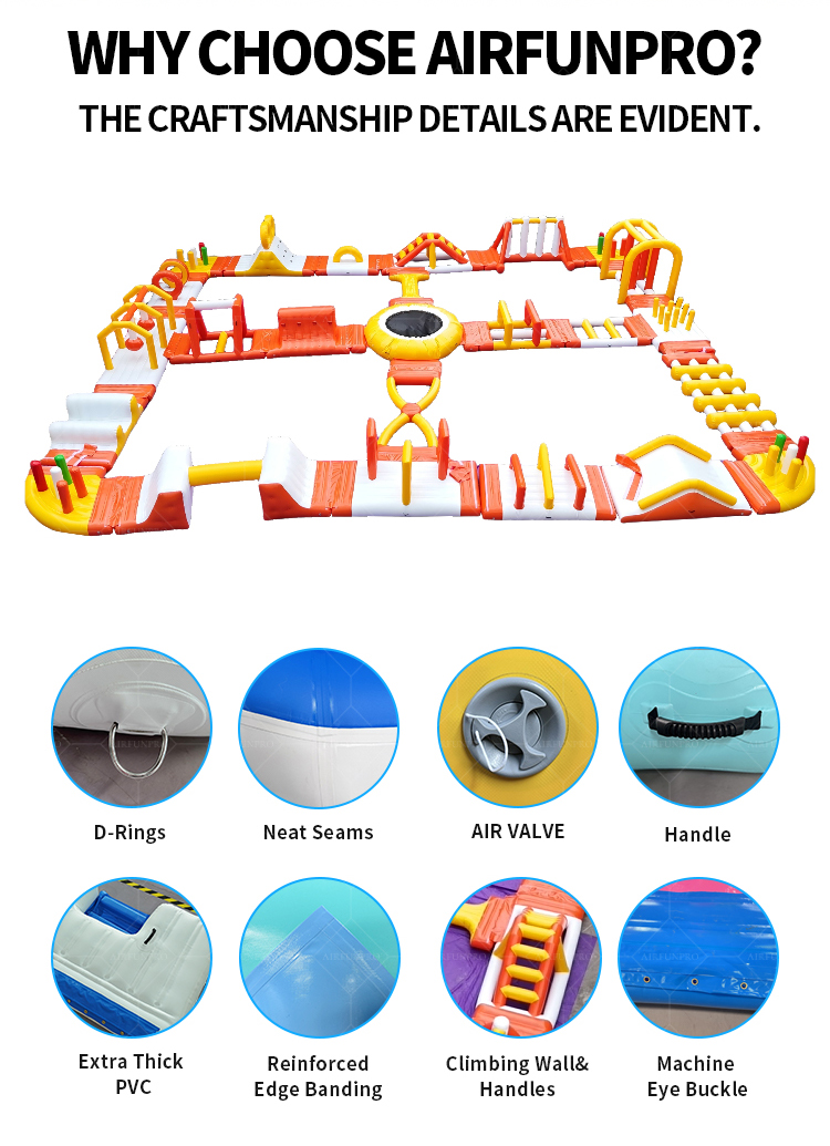 20x27 Meter Custom Inflatable Water Park