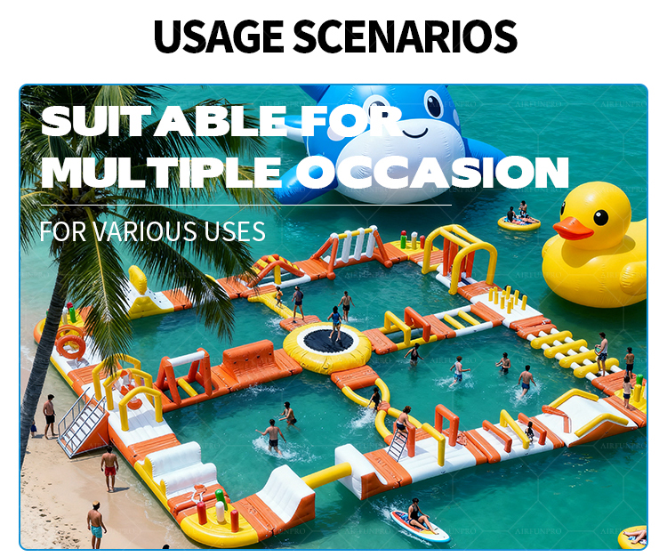20x27 Meter Custom Inflatable Water Park