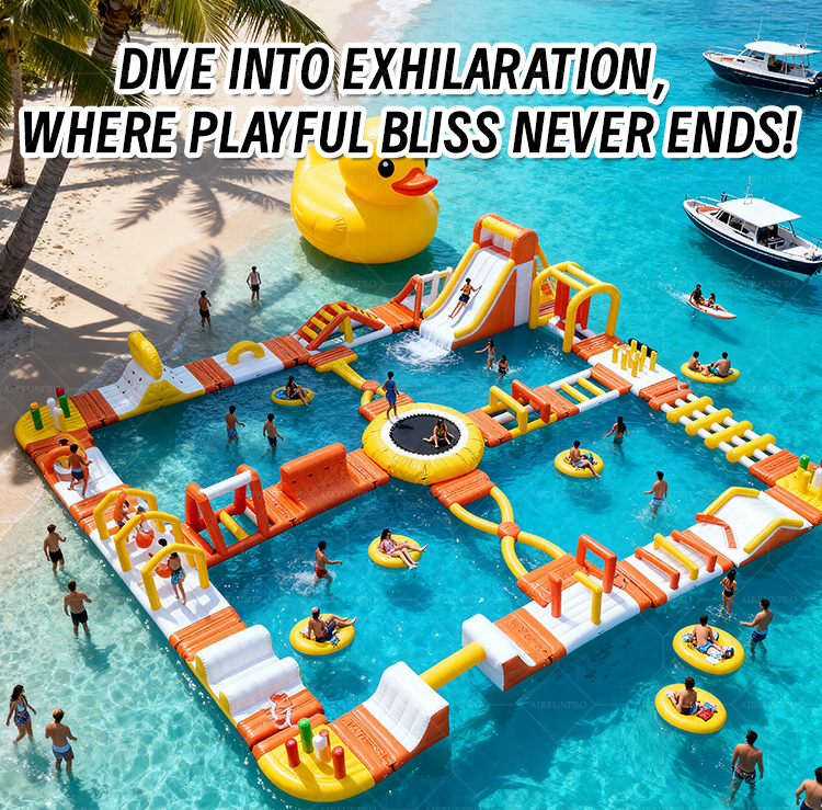 20x27 Meter Custom Inflatable Water Park