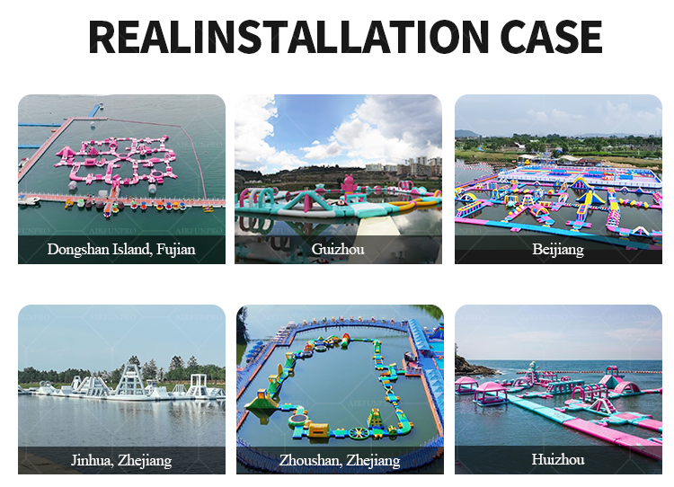 20x27 Meter Custom Inflatable Water Park