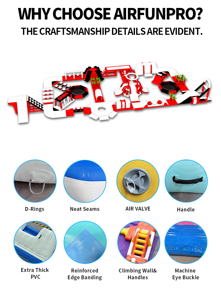 A Practical Inflatable Water Park Designed for Real-World Operation