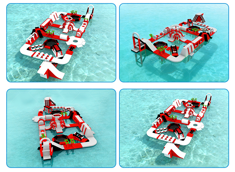 A Practical Inflatable Water Park Designed for Real-World Operation