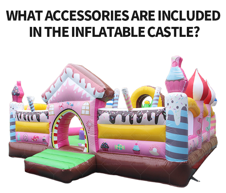 Premium Inflatable Castle for Theme Parks – Custom Candy Theme Design