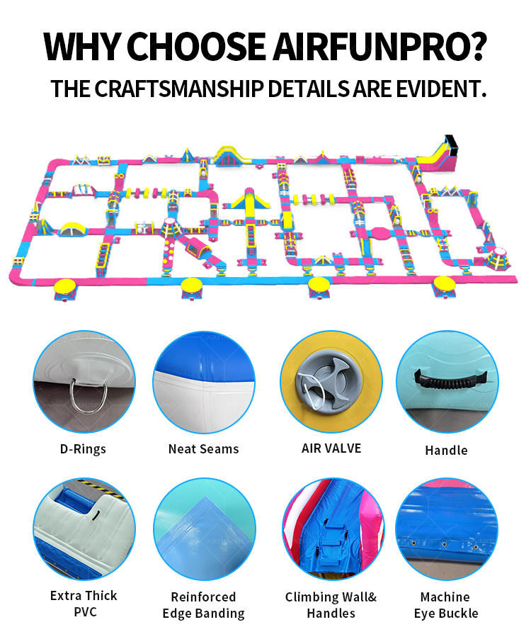 Large Inflatable Water Park, Suitable for Public and Government Projects