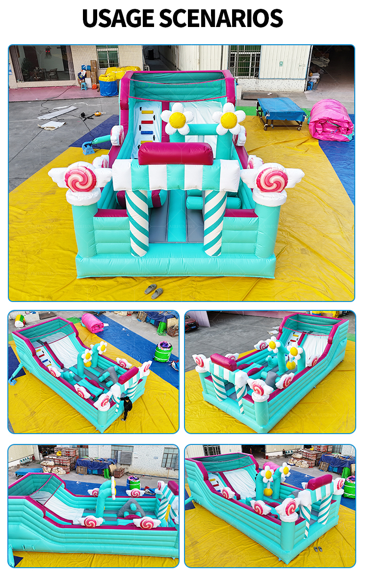Premium Custom Inflatable Castle for Theme Parks | Durable
