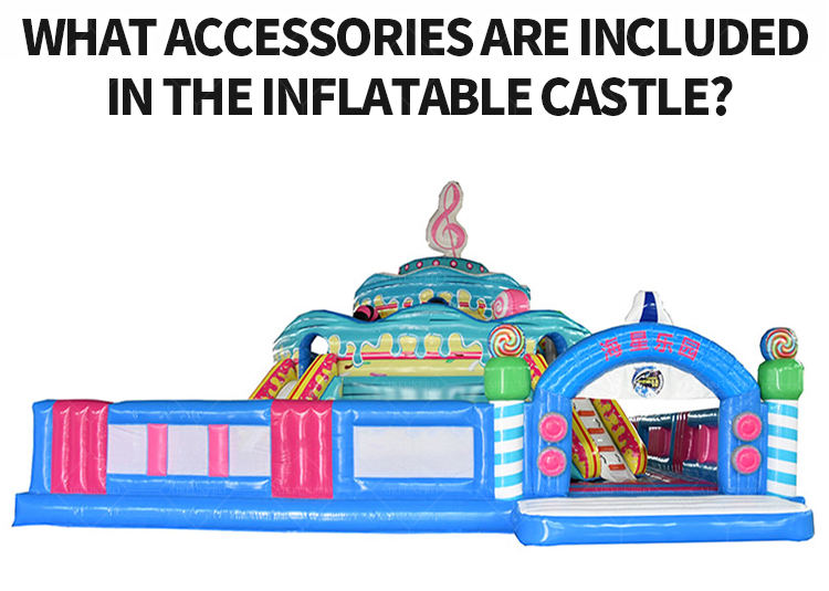 Giant Music Wonderland: A 49-Foot Inflatable Castle for Unforgettable Events