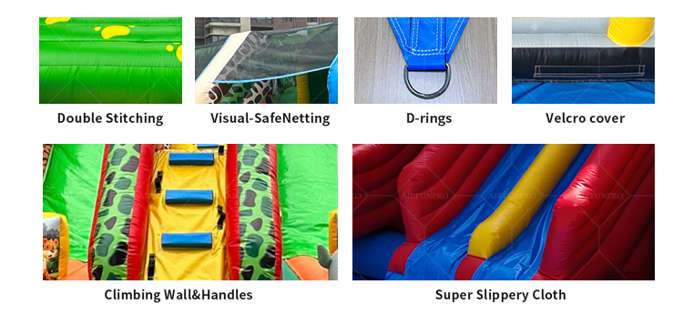 Wild Safari Adventure: A 45ft Giant Inflatable Castle