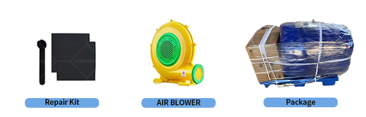 Wild Safari Adventure: A 45ft Giant Inflatable Castle