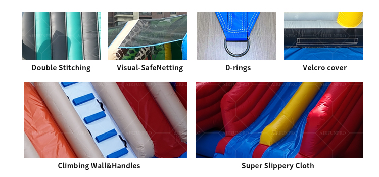 Cute Pet Paradise Inflatable Castle A Colorful Interactive Playground Filled with Childlike Fun