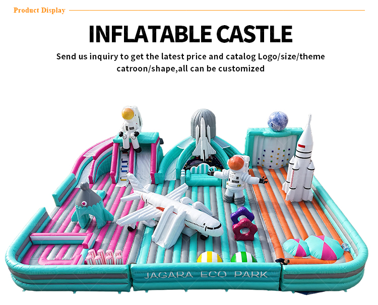 Interstellar Adventure Inflatable Castle A Dreamy Space-Themed Play Secret Land