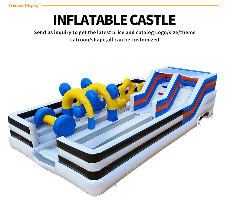 Inflatable Obstacle Course – 0.55mm PVC Material, Factory Direct, Custom Design