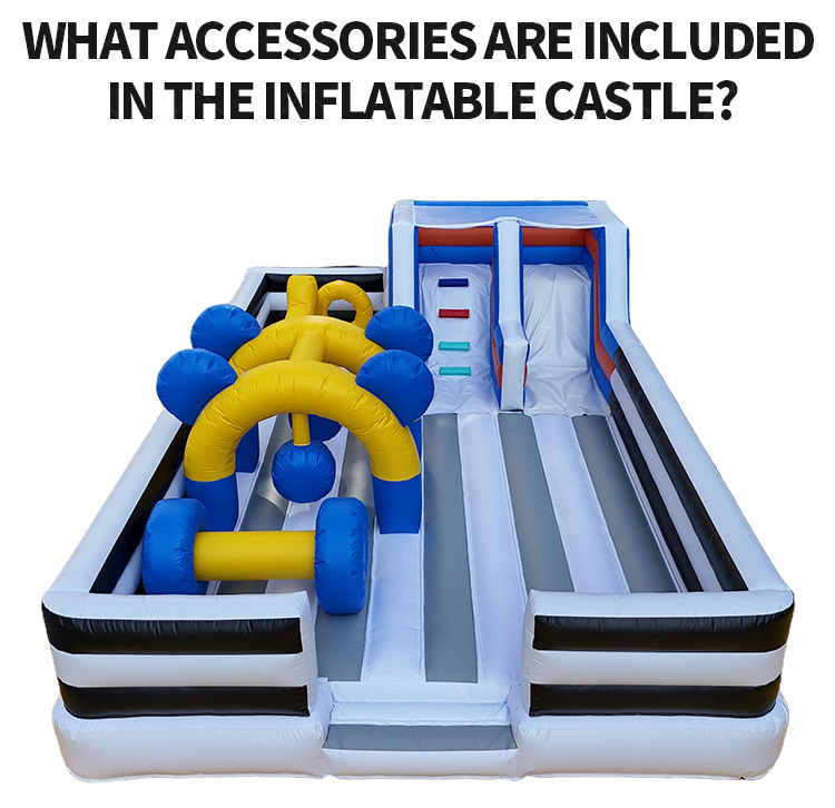 Inflatable Obstacle Course – 0.55mm PVC Material, Factory Direct, Custom Design