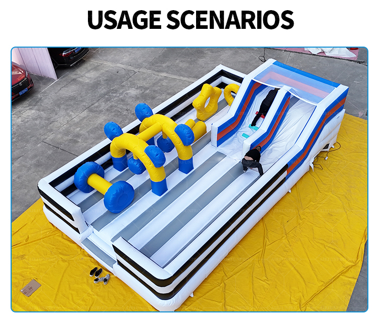 Inflatable Obstacle Course – 0.55mm PVC Material, Factory Direct, Custom Design