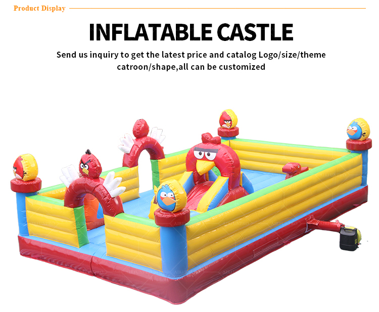 Angry Birds Inflatable Mini Castle and Bounce House