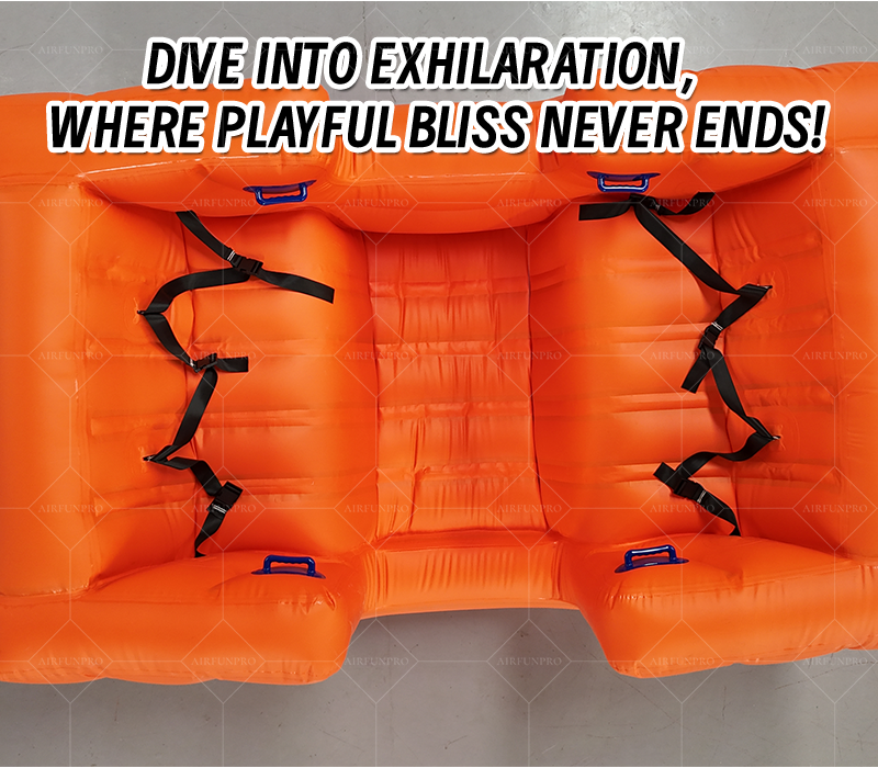 Airtight Inflatable Rocking Toy, Suitable for Water and Land Use