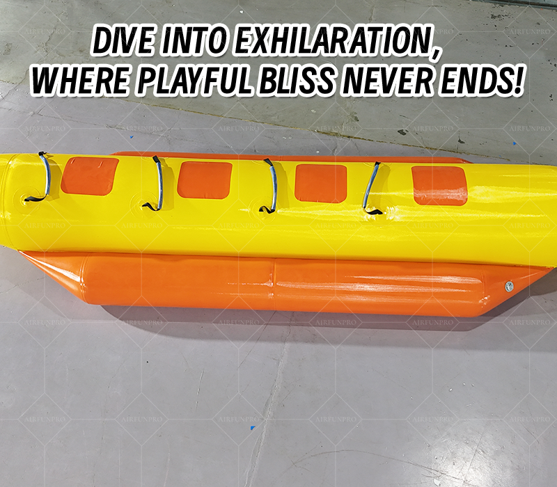 Inflatable Banana Boat Water Towable Amusement Equipment