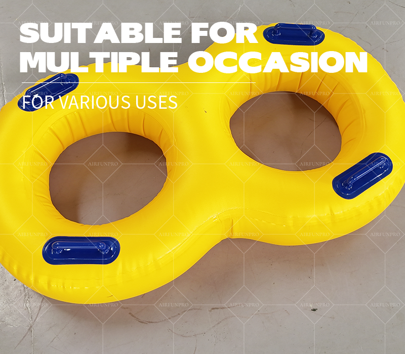 Double Sync Inflatable Swimming Ring: A Water Interactive Partner for Shared Joy