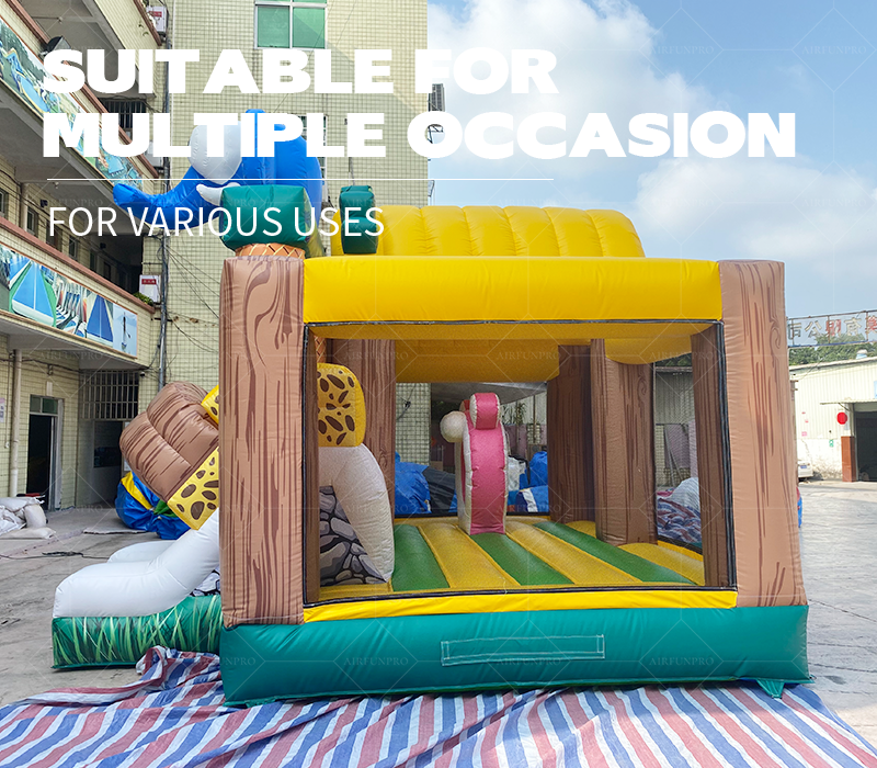 Jump House Commercial Inflatable Bouncer for Kids - Mini Bounce House, Jumping Castle, Inflatable Playground, Party Rental, Outdoor Play Equipment
