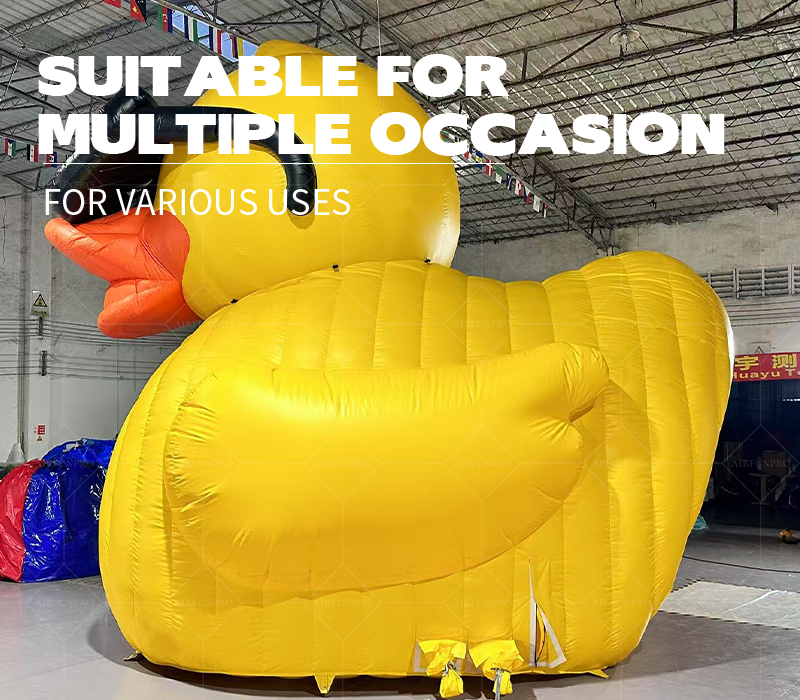 Inflatable Rubber Duck Archway – A Fun Entrance Decoration for Water Parks and Children's Events