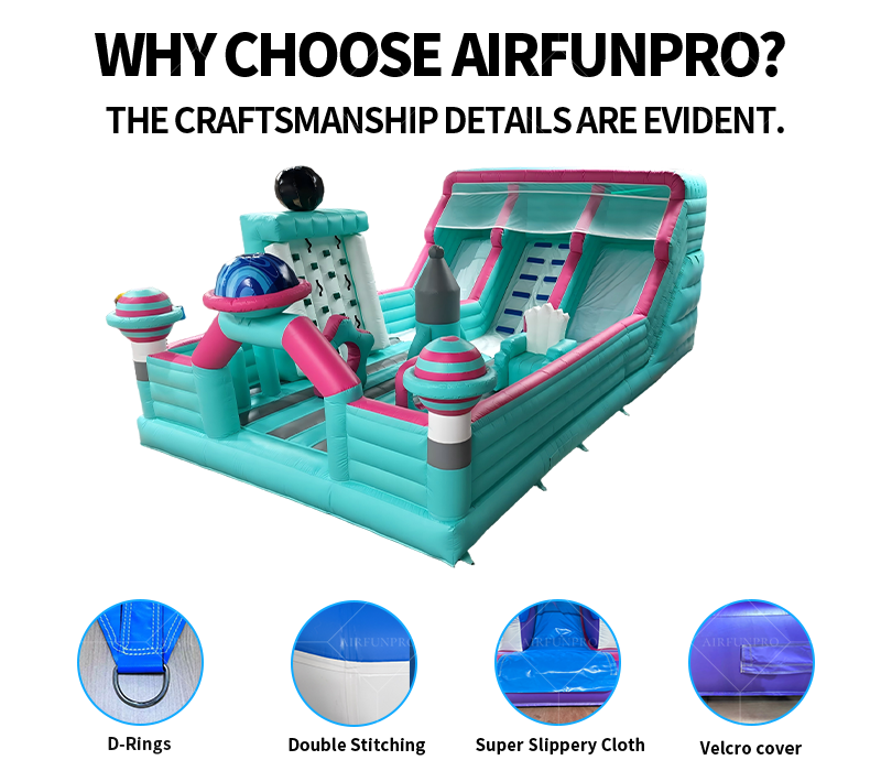 Space Adventure Inflatable Play Castle: An Immersive Fun Base for Interstellar Joy