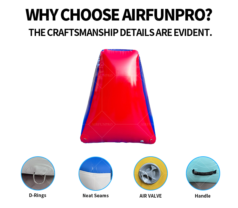 Durable PVC Inflatable Archery Tag Barriers