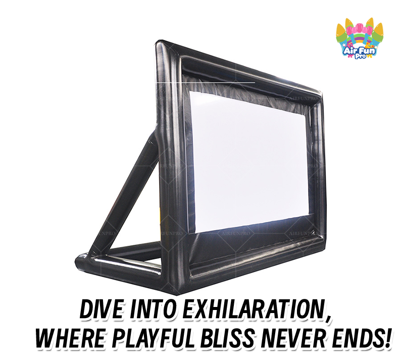 Airtight Inflatable Outdoor Movie Screen for Events