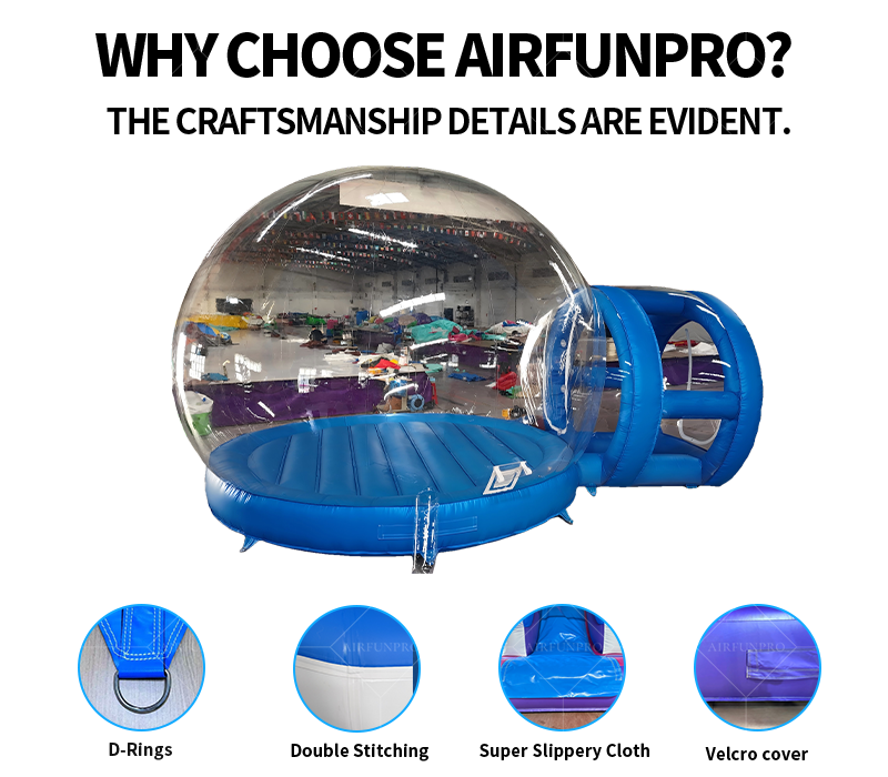 Transparent Spherical Inflatable Dome: An Immersive Event Space with 360° Panoramic View