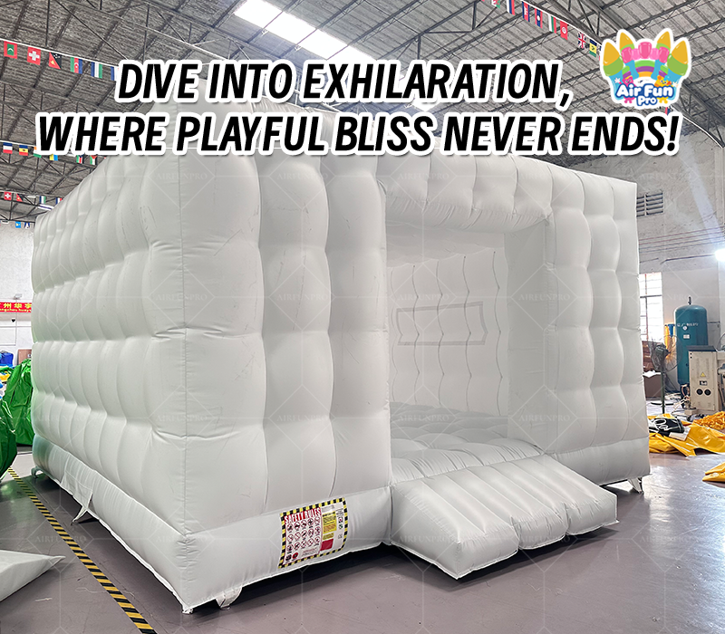 Inflatable White Cube Tent: AirFunPro High-End Inflatable Tent Portable Event Spaces