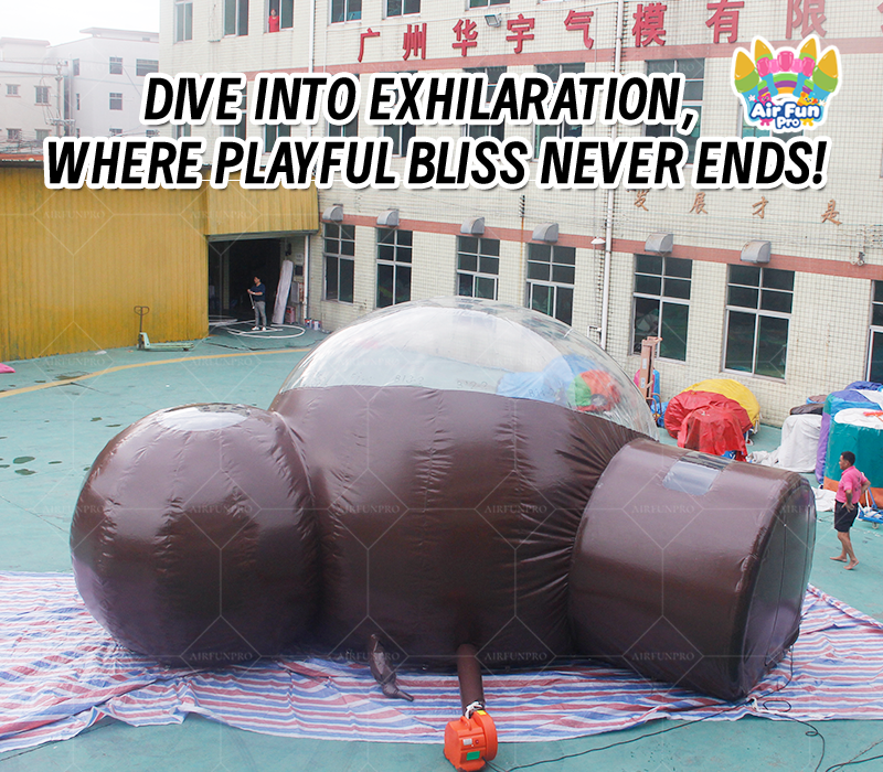 AIRFUNPRO Premium Inflatable Dome Tent OEM Waterproof Portable Inflatable Camping Tent Outdoor