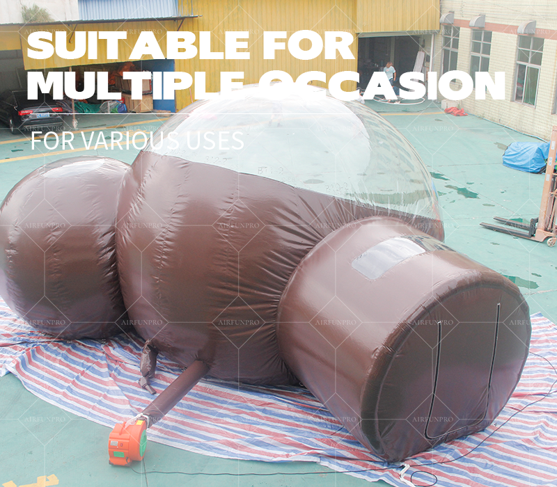 AIRFUNPRO Premium Inflatable Dome Tent OEM Waterproof Portable Inflatable Camping Tent Outdoor