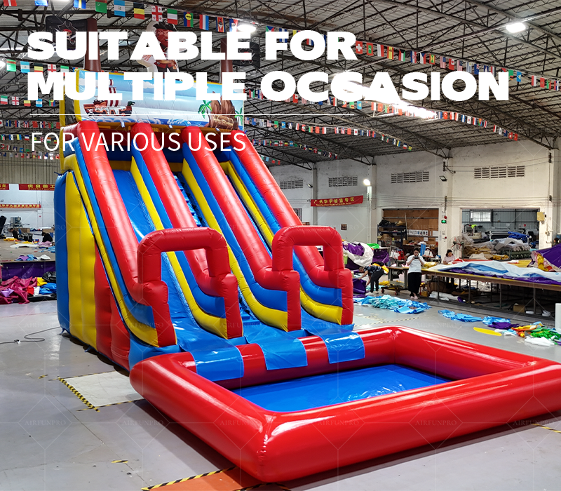Inflatable Water Slide - Suitable for Various Occasions – Designed for Events, Rentals, and Amusement Parks