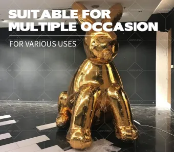 Ruby Mirror Inflatable Cute Rabbit Sculpture: A Trendy Eye-Catching Installation for Commercial Scenarios