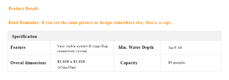 45m×20m wholesale Inflatable Water Park Supplier Made by Airfunpro