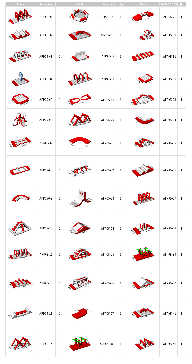 45m×20m wholesale Inflatable Water Park Supplier Made by Airfunpro