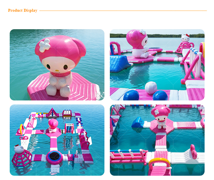 30×30m Inflatable Aqua Park for Kids and Adults