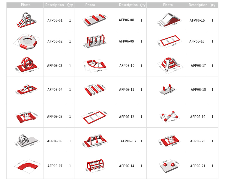 32m×24m New Style Water Park for Sale