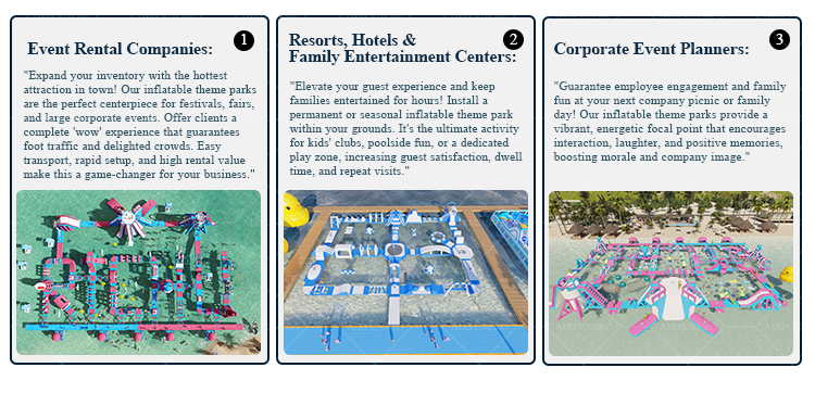 Mini Inflatable Water Obstacle Course