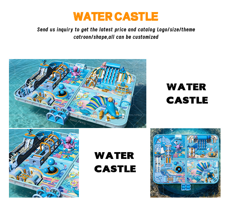 Inflatable Water Park: Floating Sea Playground