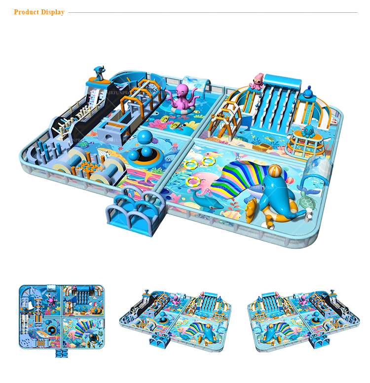 Inflatable Water Park: Floating Sea Playground