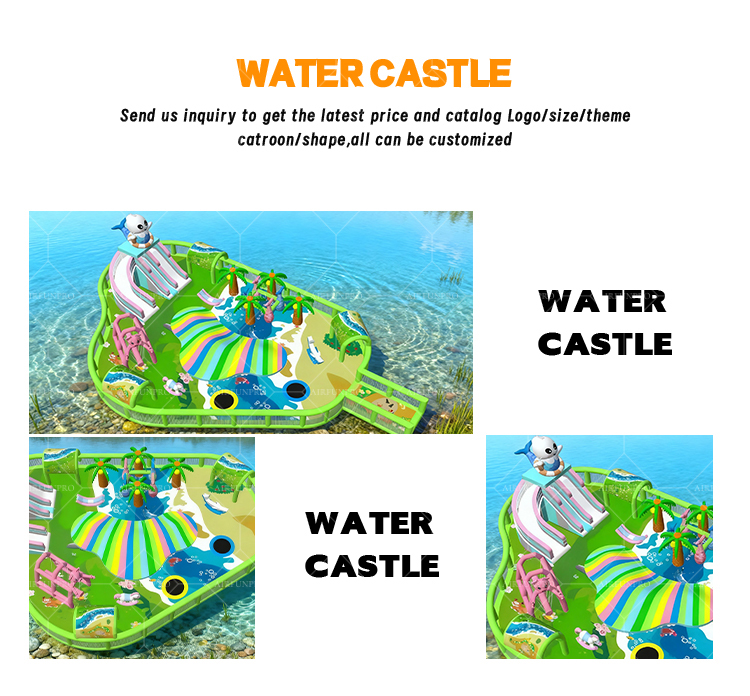 Innovative Inflatable Sea Water Park for Kids Inflatable Water Park for Sale