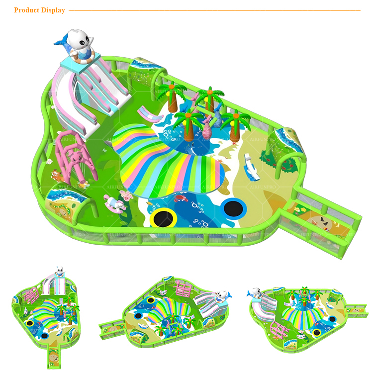 Innovative Inflatable Sea Water Park for Kids Inflatable Water Park for Sale