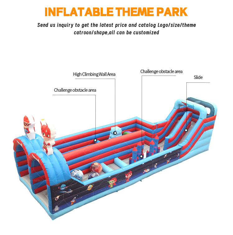 AIRFUNPRO Super Hero Universe Bouncy Castle – Adventure is just around the corner